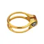 Aerozine CNC 7075 Seat Clamp With Ti Bolt-Gold-31.8